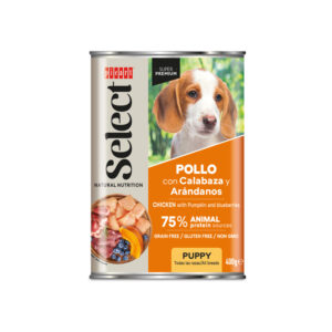 PUPPY POLLO con Calabaza y Arándanos