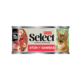 Select Cat Wet Atun y gambas 70g